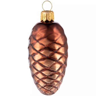 {{photo.Alt || photo.Description || 'Елочная игрушка «Шишка», коричневая'}}