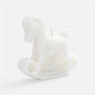 {{photo.Alt || photo.Description || 'Свеча фигурная «Лошадка-качалка», белая'}}