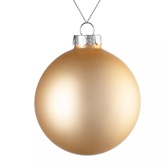 {{photo.Alt || photo.Description || 'Елочный шар Finery Matt, 10 см, матовый золотистый'}}