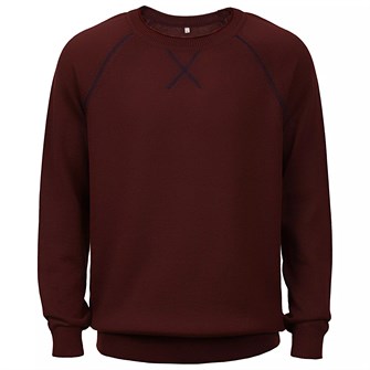 {{photo.Alt || photo.Description || 'Джемпер Stitch с контрастной отделкой, бордовый с синим'}}