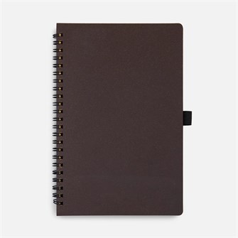 {{photo.Alt || photo.Description || 'Блокнот на спирали Coffeist, коричневый'}}