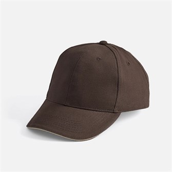 {{photo.Alt || photo.Description || 'Бейсболка Buffalo, коричневая с бежевым'}}