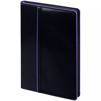 {{photo.Alt || photo.Description || 'Ежедневник Alanis, недатированный, черный с фиолетовым'}}