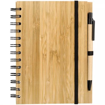 {{photo.Alt || photo.Description || 'Блокнот на кольцах Bambook с шариковой ручкой'}}