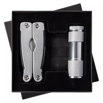 {{photo.Alt || photo.Description || 'Набор Handmaster: фонарик и мультитул, серебристый'}}