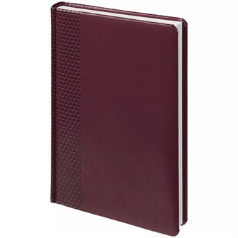 {{photo.Alt || photo.Description || 'Ежедневник Prizma, недатированный, бордовый'}}