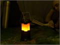 Кемпинговый фонарь с имитацией пламени Lindau Flame, черный 63006.30