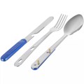 Набор походных столовых приборов Campsite, синий 17744.40