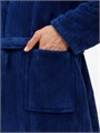 Халат флисовый Magic Mantle, темно-синий 17376.43