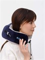 Дорожная подушка-массажер inRelax, синяя 15661.40