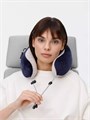 Дорожная подушка-массажер inRelax, синяя 15661.40