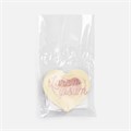 Печенье Dream White в белом шоколаде, сердце 17610.02