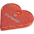 Пешеходный светоотражатель «Сердце», красный 4701.50