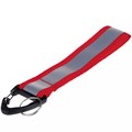 Светоотражающий брелок Flashline, серый с красным 15458.50