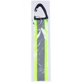 Светоотражающий брелок Flashline, серый с зеленым 15458.90