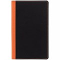 Ежедневник Nice Twice, недатированный, черный с оранжевым 22041.32