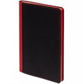 Ежедневник Nice Twice, недатированный, черный с красным 22041.35