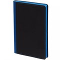 Ежедневник Nice Twice, недатированный, черный с синим 22041.43