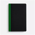 Ежедневник Nice Twice, недатированный, черный с ярко-зеленым 22041.93
