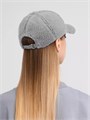 Бейсболка Oblako, утепленная, серая 16834.10