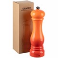 Механическая мельница для специй Gambit, оранжево-красная 15649.25
