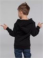 Толстовка с капюшоном детская Kirenga Kids, черная 11147.30
