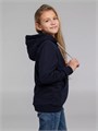 Толстовка с капюшоном детская Kirenga Kids, темно-синяя 11147.40