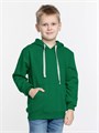 Толстовка с капюшоном детская Kirenga Kids, зеленая 11147.92