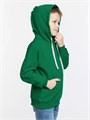 Толстовка с капюшоном детская Kirenga Kids, зеленая 11147.92