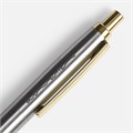 Набор из механического карандаша и ручки Poetica, золотистый 16718.01