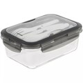 Ланчбокс Hard Work, серый 10872.10