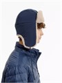 Шапка-ушанка Wasa, темно-синяя 17814.40