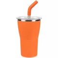 Термостакан Sapporo без логотипа, оранжевый 16485.20