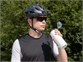 Бутылка для велосипеда Bikescape, белая с черным 17938.30