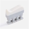 Эспандер кистевой FingerTap, серый с белым 19226.16