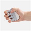 Эспандер кистевой FingerTap, серый с белым 19226.16