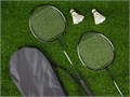Набор для игры в бадминтон Gloucester, черно-серый 15654.31