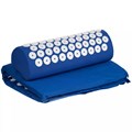 Массажный акупунктурный коврик с валиком Iglu, синий с белым 16730.64