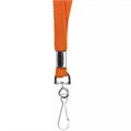 Лента с карабином Colorplan, оранжевая 16906.20