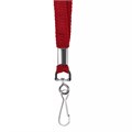 Лента с карабином Colorplan, красная 16906.50