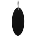 Брелок «Овал», черный 16821.30