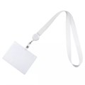 Лента для бейджа с ретрактором Retract, белая 6877.60