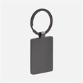 Брелок Gun Metal Leather Rectangle, графитовый 18666.30