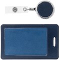 Чехол для пропуска с ретрактором Devon, синий 10987.40