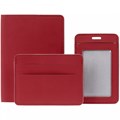 Чехол для карточек Shall Simple, красный 19095.50