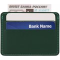 Чехол для карточек Shall Simple, зеленый 19095.90