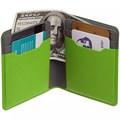 Картхолдер с отделением для купюр Dual, зеленый 15623.91