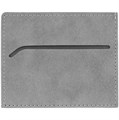 Чехол для карточек Nubuk, светло-серый 18081.11