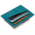 Чехол для карточек Nubuk, бирюзовый 18081.49