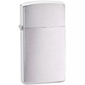 Зажигалка Zippo Slim Brushed, матовая серебристая 12974.11
